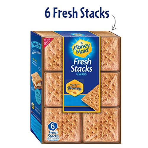 Honey Maid Fresh Stacks Graham Crackers, 6 Boxes Of 6 Stacks 36