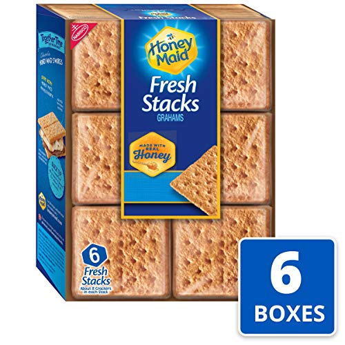 Honey Maid Fresh Stacks Graham Crackers, 6 Boxes Of 6 Stacks 36