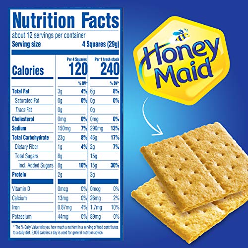 Honey Maid Fresh Stacks Graham Crackers, 6 Boxes Of 6 Stacks 36