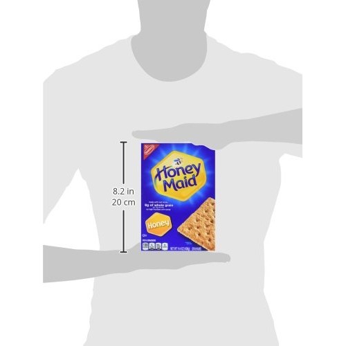 Honey Maid Graham Crackers 14.4-Ounce Boxes, 4-Pack