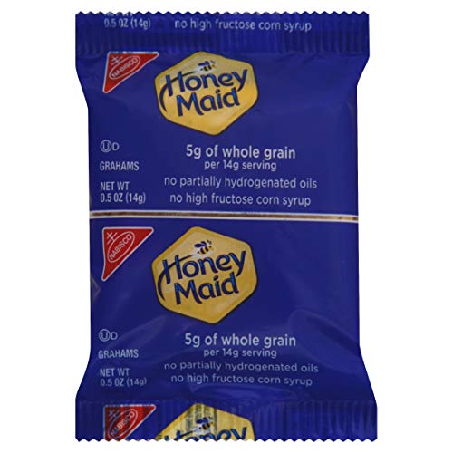 Honey Maid Graham Crackers, Individually Wrapped 0.5 Ounce Packa
