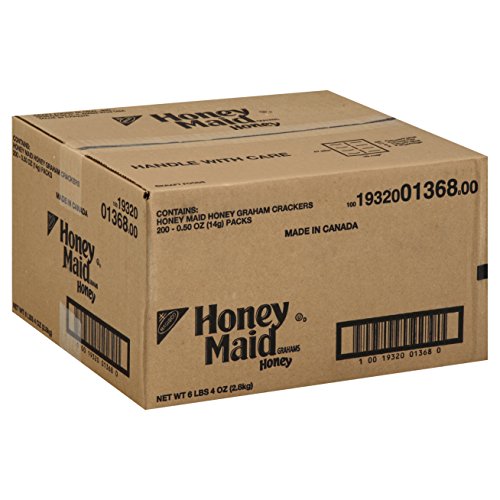 Honey Maid Graham Crackers, Individually Wrapped 0.5 Ounce Packa