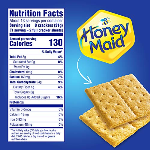 Honey Maid Honey Graham Crackers, 12 - 14.4 Oz Boxes