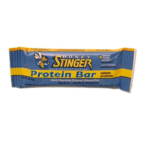Honey Stinger Dark Chocolate Coconut Almond Protein Bar, 3-Ounce