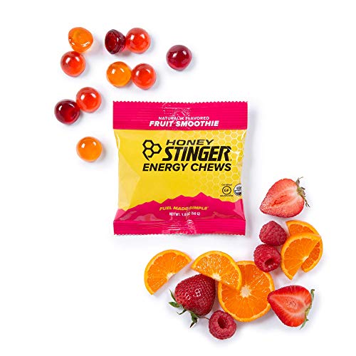 Honey Stinger Organic Energy Chews, Fruit Smoothie, Sports Nutri