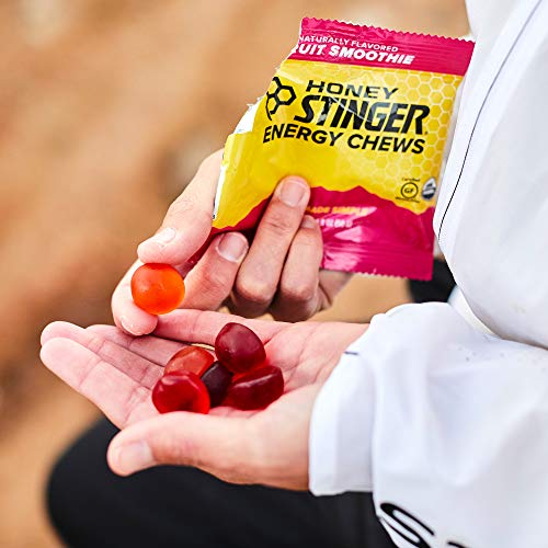 Honey Stinger Organic Energy Chews, Fruit Smoothie, Sports Nutri