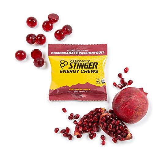 Honey Stinger Organic Energy Chews, Pomegranate Passionfruit, Sp
