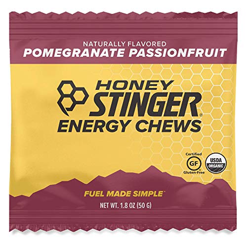 Honey Stinger Organic Energy Chews, Pomegranate Passionfruit, Sp
