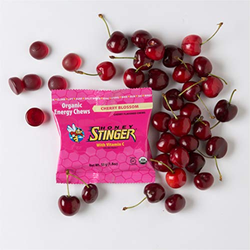 Honey Stinger Organic Energy Chews, Sports Nutrition, Cherry Blo