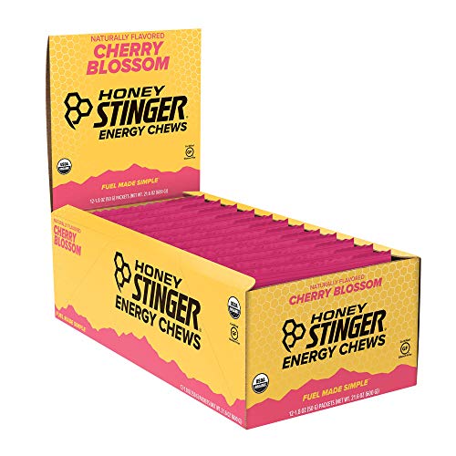 Honey Stinger Organic Energy Chews, Sports Nutrition, Cherry Blo