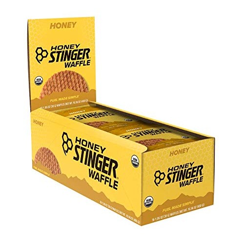 Honey Stinger Organic Waffle, Honey, Sports Nutrition, 1.06 Ounc