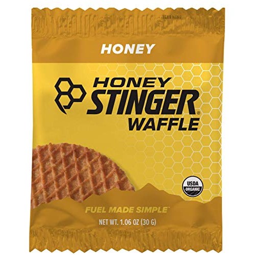Honey Stinger Organic Waffle, Honey, Sports Nutrition, 1.06 Ounc