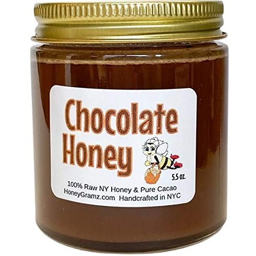Honeygramz Raw Unfiltered Creamed Honey - Organic Matcha, Turmer
