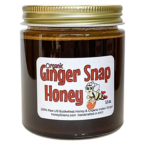 Honeygramz Raw Unfiltered Creamed Honey - Organic Matcha, Turmer