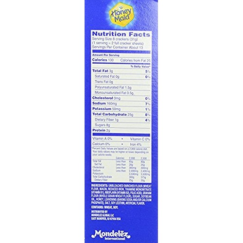 Honey Maid Graham Crackers, 14.4 Ounce Pack Of 1