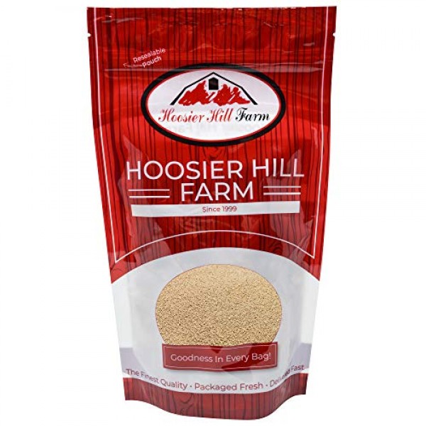 Hoosier Hill Farm Active Dry Yeast, Non-Gmo, 1 Lb Bag, 1 Lb