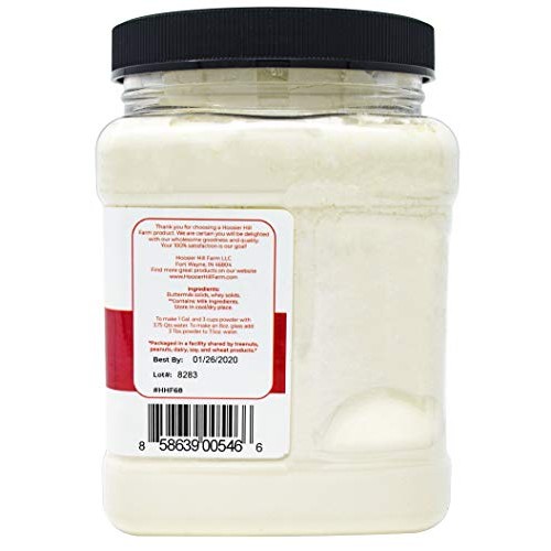 Hoosier Hill Farm Buttermilk Powder, 2 Lbs. Gluten Free &Amp; Hormon