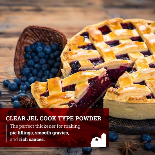 Hoosier Hill Farm Clear Jel Cook-Type, 3LB (Pack of 1)