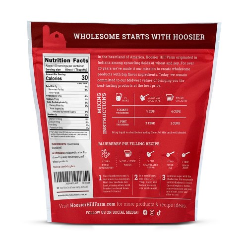 Hoosier Hill Farm Clear Jel Cook-Type, 3LB (Pack of 1)