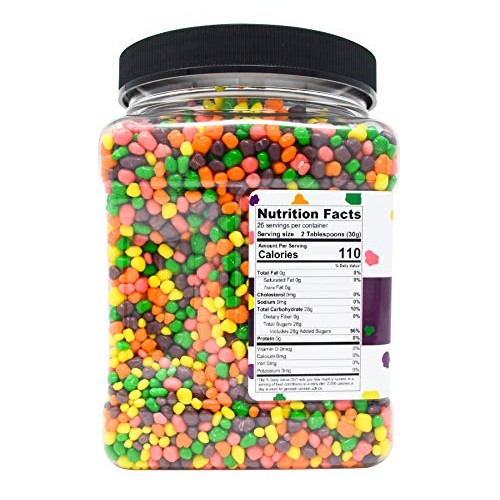 Hoosier Hill Farm Nuggets Candy 1.75Lb Jar, Tart &Amp; Sweet Crunchy