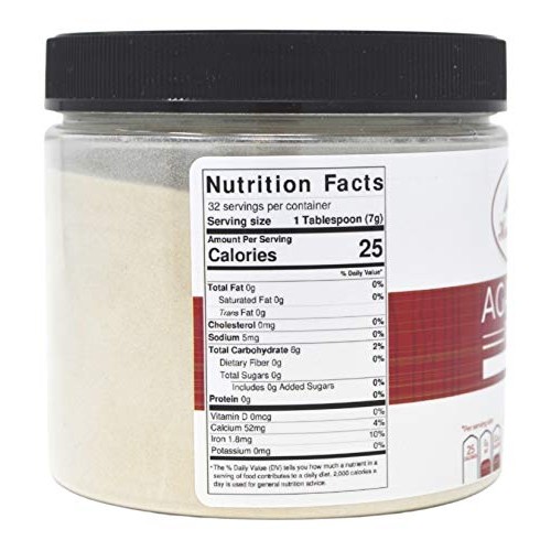 Hoosier Hill Farm Original Agar Agar Powder 8 Oz., Batch Tested