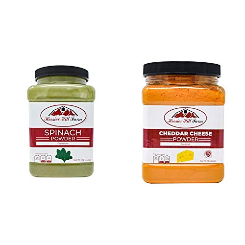 Hoosier Hill Farm Pure Spinach Powder, 1 Pound &Amp; Gourmet Cheddar