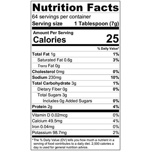 Premium Cheddar Cheese Powder, No artificial colors, by Hoosier ...