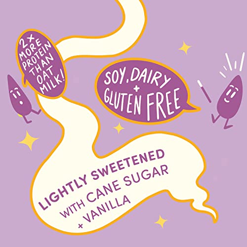 Hope and Sesame Vanilla Sesame Milk 32oz carton, 6-pack |Non G...