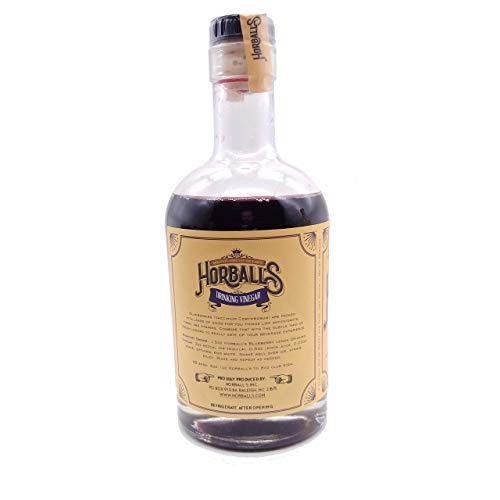 Horballs Drinking Vinegar - Blueberry Lemon Shrub - Handcrafted