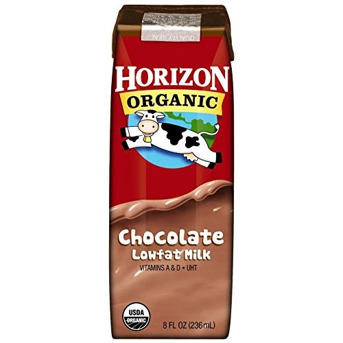 Horizon Organic, Lowfat Organic Milk Box, Chocolate, 8 Fl. Oz