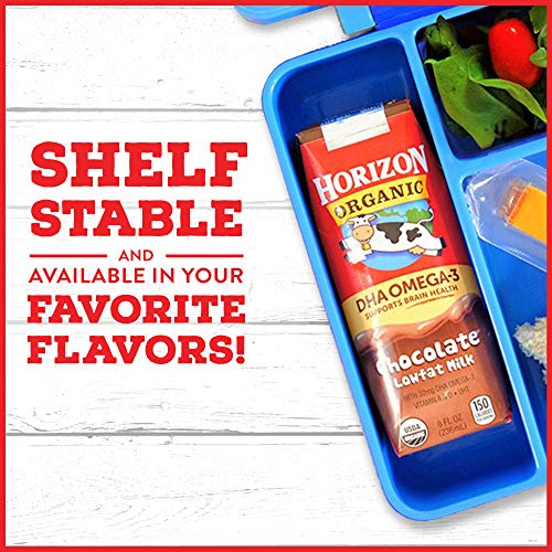 Horizon Organic Shelf-Stable 1% Lowfat Milk Boxes, Chocolate, 8
