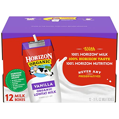 Horizon Organic Shelf-Stable 1% Lowfat Milk Boxes, Chocolate, 8