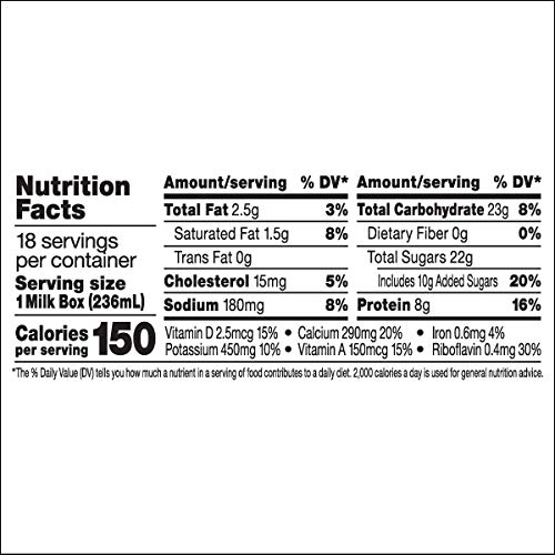 Horizon Organic, Lowfat Organic Milk Box With Dha Omega-3, Choco