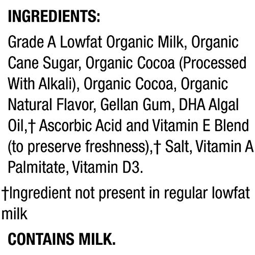 Horizon Organic, Lowfat Organic Milk Box With Dha Omega-3, Choco