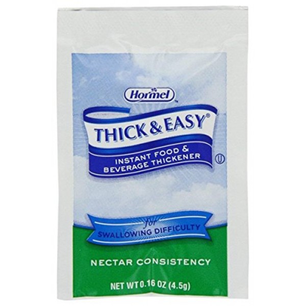 Thick & Easy Instant Food Thickener, Nectar Consistency, 25 indi...