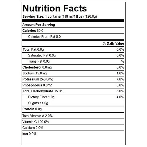Drink Thick &Amp; Easy Orange Juice Nectar Consistency Portion Contr