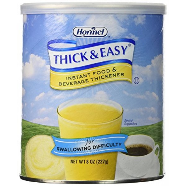 Thick &Amp; Easy Instant Food And Beverage Thickener, 8 Ounce