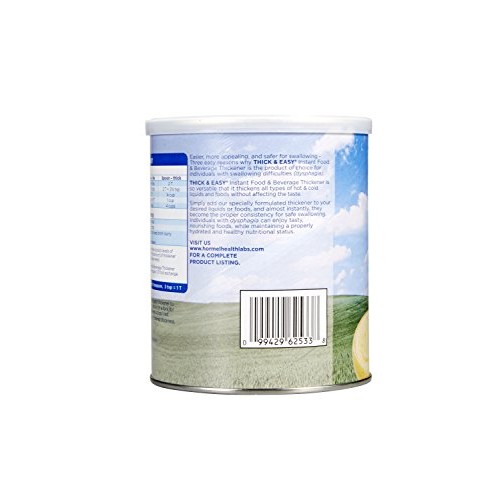 Thick &Amp; Easy Instant Food And Beverage Thickener, 8 Ounce