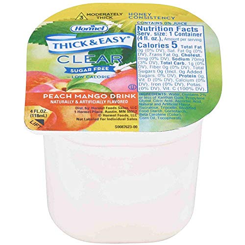 Hormel Healthlabs Thick And Easy Thickened Honey Consistency Cle