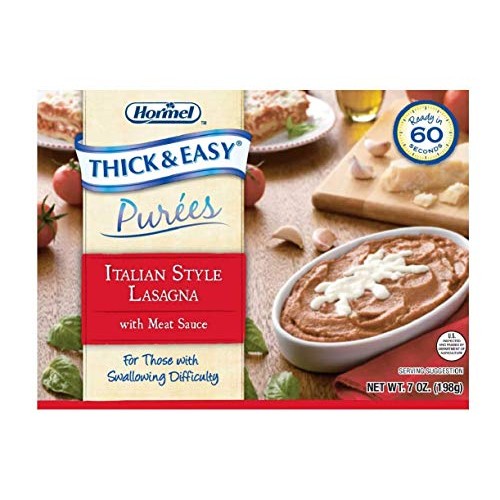 Item Number:66124 - Thick &Amp; Easy Puree Italian Style Lasagna W