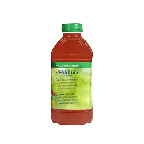 Thick &Amp; Easy Clear Thickened Kiwi-Strawberry Drink, Nectar Consi