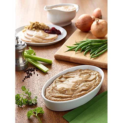 Thick &Amp; Easy Roasted Turkey Puree With Bread Stuffing &Amp; Green Be