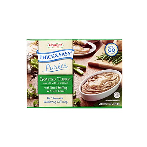 Thick &Amp; Easy Roasted Turkey Puree With Bread Stuffing &Amp; Green Be