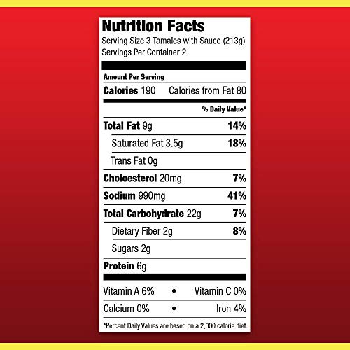 Hormel Beef Tamales 15 Oz 8 Pack