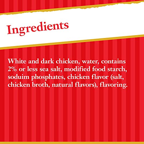 Hormel Canned White And Dark Chunk Chicken, 5 Ounce Pack Of 12