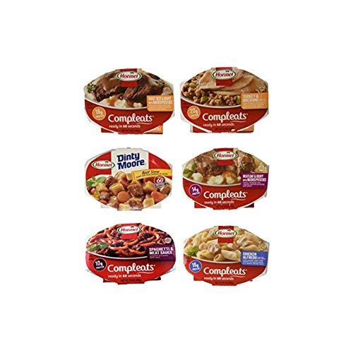 Hormel Compleats Meals - Variety Flavors 6 Count - 7.5 To 10 Ou Hormel Compleats Meals - Variety Flavors 6 Count - 7.5 To 10 Ou