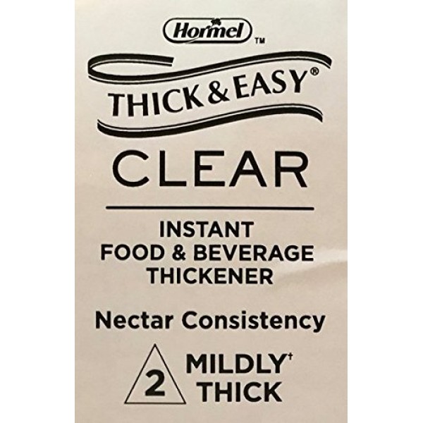 Hormel Thick &Amp; Easy Clear Instant Food &Amp; Beverage Thickener, 24