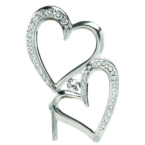 Hortense B. Hewitt Wedding Accessories Sparkling Love Cake Pick,