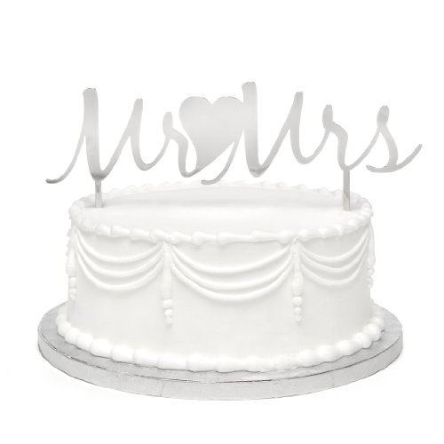 Hortense B. Hewitt Mr. And Mrs. Metal Cake Pick