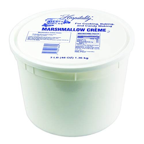Hospitality Marshmallow Creme- Economy Size 3 Lb. Tub